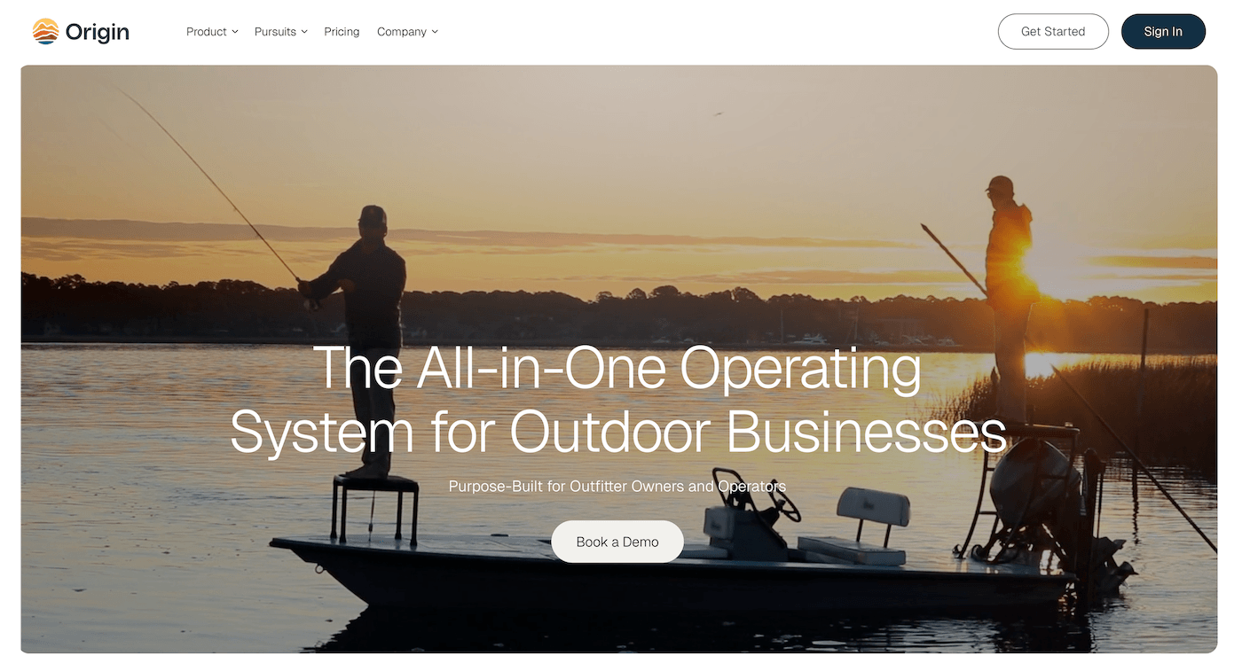 Origin homepage: The Operating System Powering Tours, Activities & Experiences